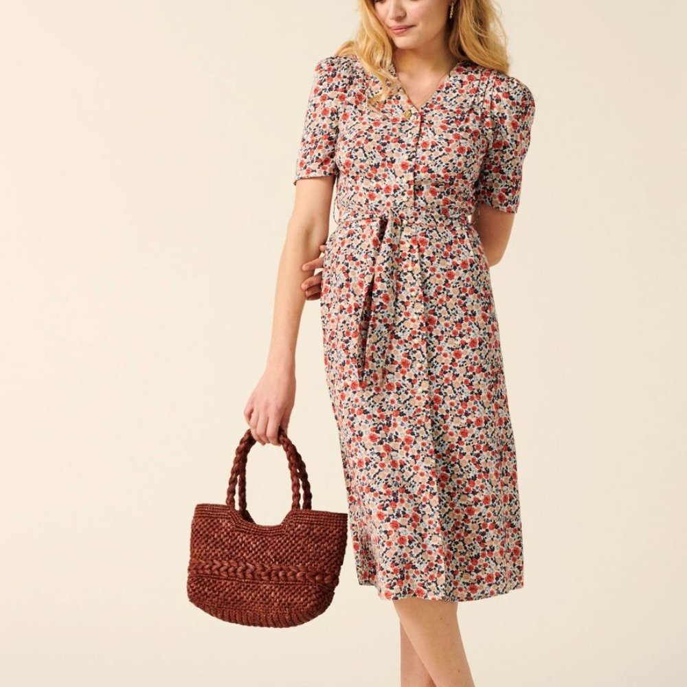 Rouje Mathilde floral dress